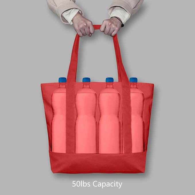 TOPDesign 1-Pack Canvas Tote Bags - Image 6