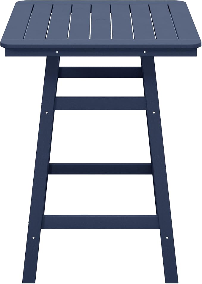 Costaelm Outdoor Bar Table, Patio Bistro Dining Pub Table - Image 4