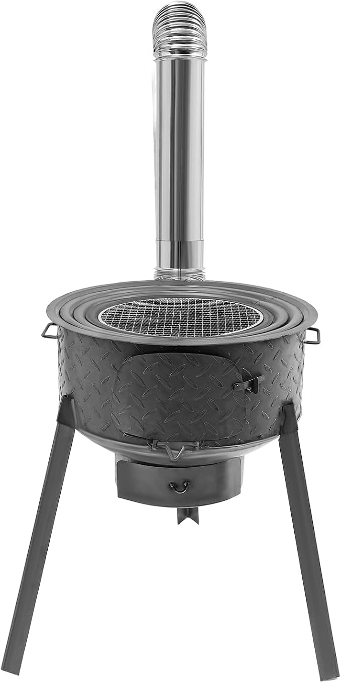 Wood Burning Stove, Steel Camping Stove - Image 8