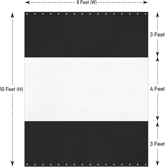 Covers & All Outdoor Clear Panel Curtain, 12 oz Vinyl Outdoor Curtains - Image 2