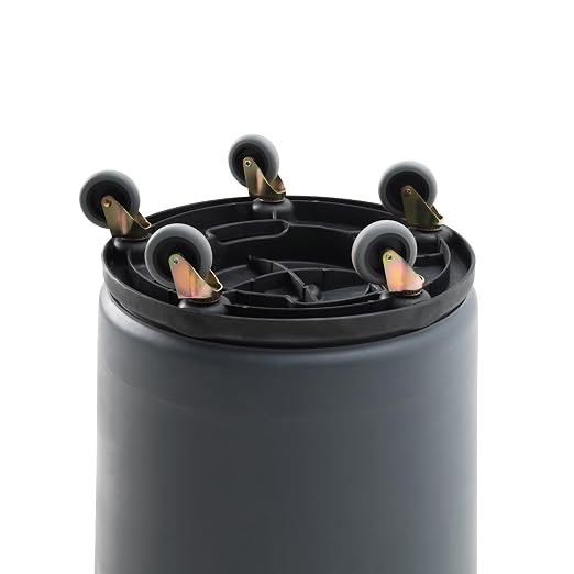 PRO&Family Commercial Round Trash Can - Image 3