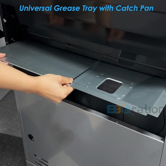Universal Grease Tray with Catch Pan - Image 2