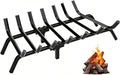 FEED GARDEN Fireplace Grate 30 inch Heavy Duty Fireplace Log Holder, 1/2" Solid by FEEDGARDEN