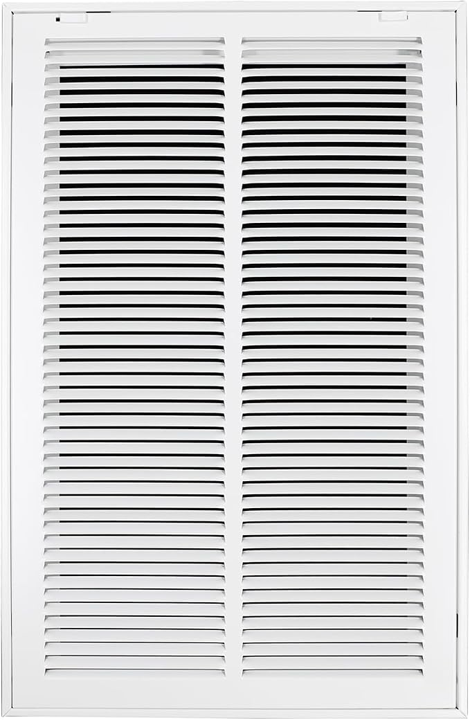 14"W x 24"H Steel Return Air Filter Grille by Howeall