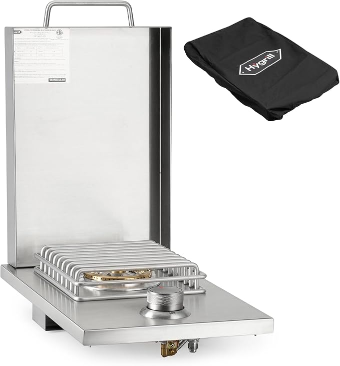 Hygrill Stainless Steel Built In Single Side Burner by Stanbroil