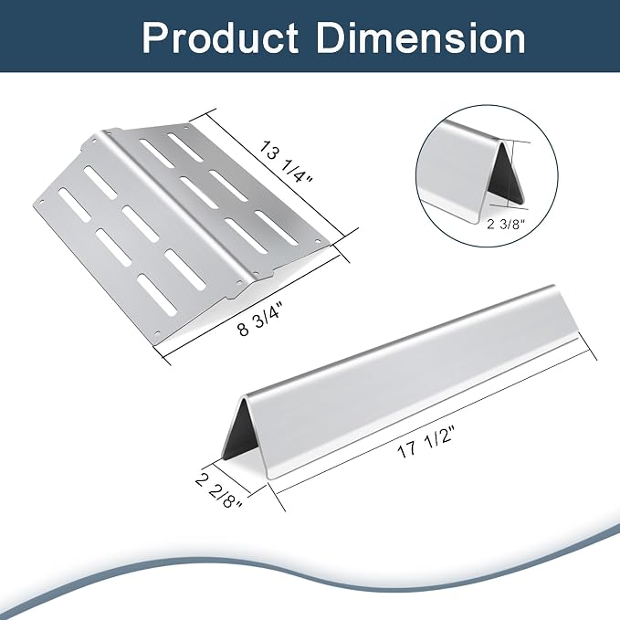 Flavorizer Bars, Heat Deflectors and Grill Burner - Image 2