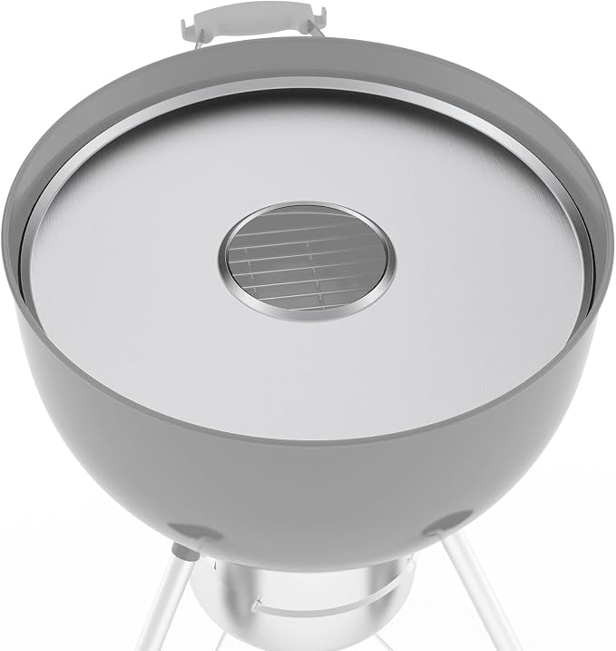 Stanbroil Round Griddle Insert for Weber 22" Kettle Charcoal Grills, Stainless by Stanbroil