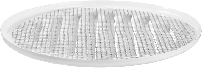 Square Ventilation Grille / 5" Inch Inside Measurement/White Metal Air Vent - Image 6