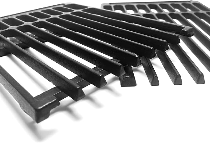 Cast Iron Cooking Grill Grates Replacement Adjustable Universal Extends from - Image 3