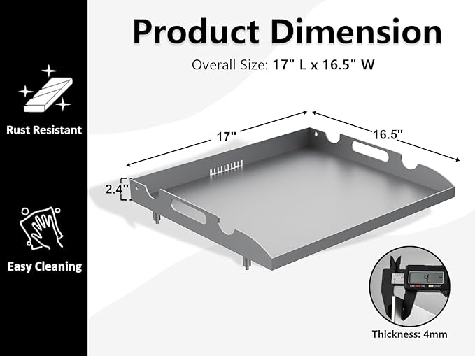 Flat Top Tabletop Griddle Replacement Top - Image 4