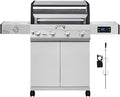 Monument Grills Denali 405 4-Burner Liquid Propane Gas Smart bbq Grill by MonumentGrills