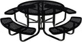 COATEDOUTDOORFURNITURE Heavy-Duty Portable Outdoor Kids Table by CoatedOutdoorFurniture