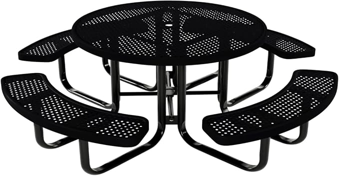 COATEDOUTDOORFURNITURE Heavy-Duty Portable Outdoor Kids Table by CoatedOutdoorFurniture