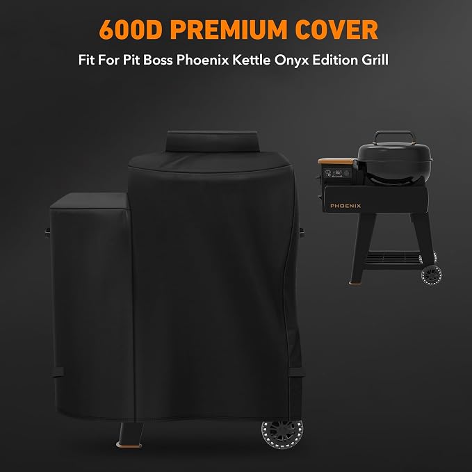 Heavy Duty 600D Polyester Grill Cover Compatible - Image 2