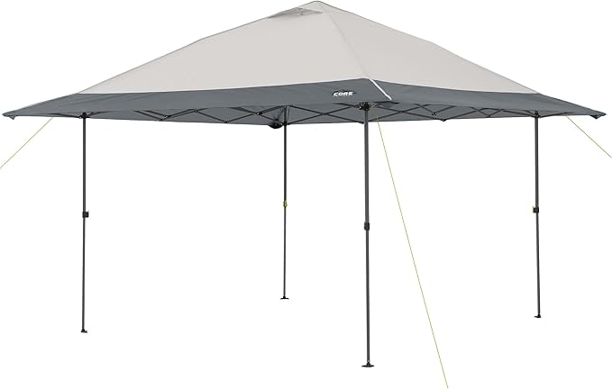 CORE 13 FT x 13 FT Instant Pop Up Canopy Tent | Portable Straight Leg Outdoor by CORE