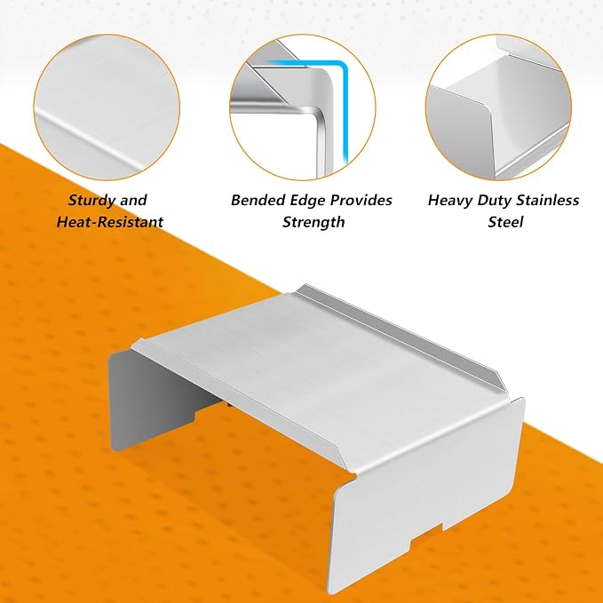 BCA012 Stainless Steel Grill Heat Baffle Diffuser Replacement Part - Image 5