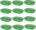 TrueCraftware- 10-3/4" Oblong Fast Food Basket Green Plastic Set of 12- Fry by Unknown