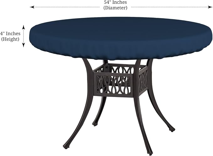 Covers & All Round Patio Table Cover, 12 Oz Waterproof UV & Weather Resistant - Image 2