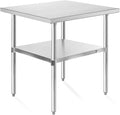 KUTLER Stainless Steel Table 24 x 30 Inches, NSF Heavy Duty Commercial Kitchen by Kutler