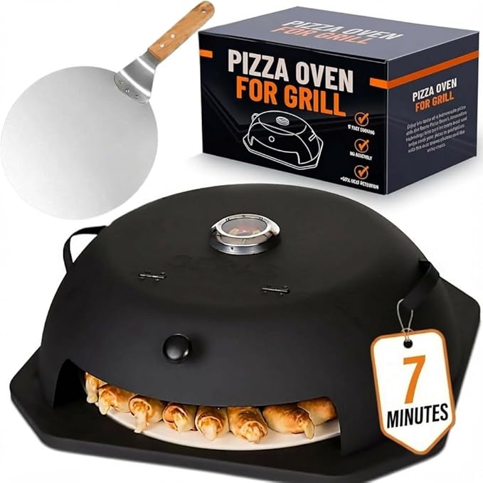 HeatGuard Pro Geras Pizza Oven for Grill by Geras