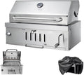 Large Charcoal BBQ Grills, Built in Barbecue Grill by FDSAG