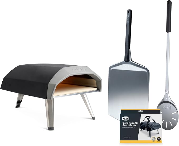 Ooni Koda 12 Portable Gas Pizza Oven Bundle by Ooni