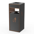 Stainless Steel Commercial Trash Can, Heavy Duty Brushed Finish Garbage Bin by CrazyAnt
