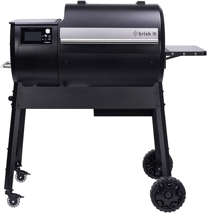 Brisk It Origin-580 Electric Wood Pellet Smoker Grill – A.I. Smart BBQ Grill by BriskItLabs