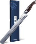 HOSHANHO Carving Knife 12 Inch, Japanese High Carbon Steel Slicing Knife by HOSHANHO