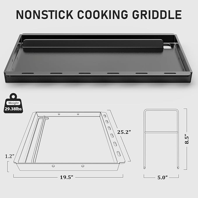 Utheer Ceramic Full Size Griddle Insert - Image 2
