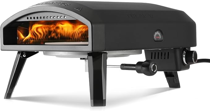 EchoSmile 12'' Gas Outdoor Pizza Oven, Propane Pizza Cooker Reaches 950°F by EchoSmile