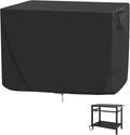 Outdoor Prep Table Cover for Royal Gourmet Movable Dining Cart Table 40"x24"x32" by Guisong