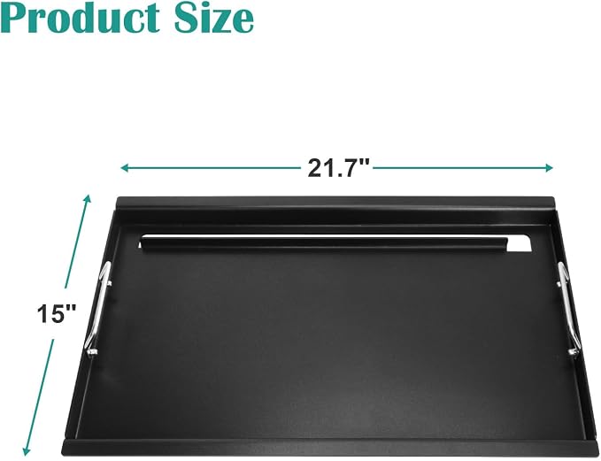 Full Size Griddle for Weber Old Spirit 200 Series, Flat Top Griddle for Spirit - Image 2