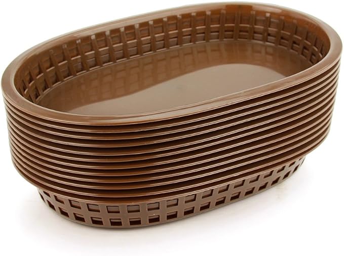 New Star Foodservice 44010 Fast Food Baskets, 10.5 x 7 Inch by NewStarFoodservice