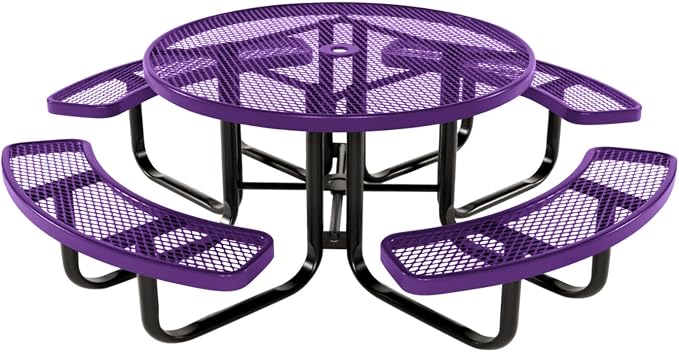 COATEDOUTDOORFURNITURE Heavy-Duty Portable Outdoor Kids Table by CoatedOutdoorFurniture