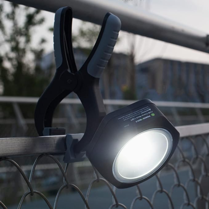 250 Lumens COB LED Clamp Light, Rotatable Grill Light - Image 5