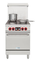 KoolMore 24 in. Commercial Electric Range - 208V 3-Phase by KoolMore