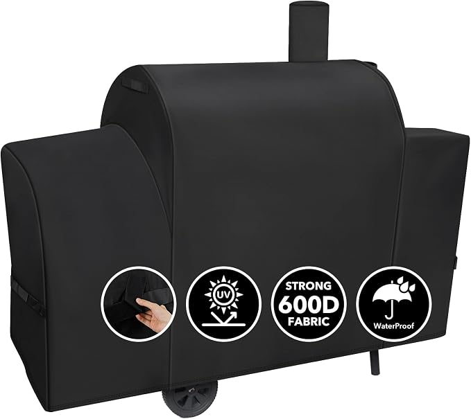 Heavy Duty 600D Grill Cover Fits by Unknown