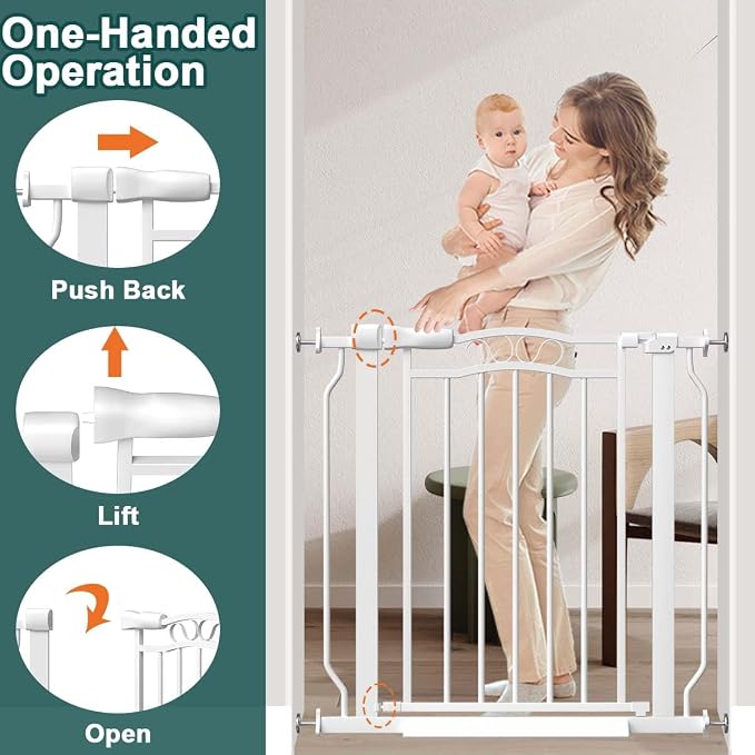 Fairy Baby 53.1"-62.5" Extra Wide Baby Gate - Image 3