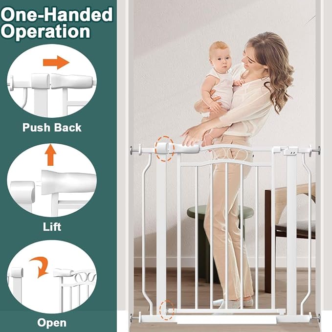 Fairy Baby 71.7"-81.1" Extra Wide Baby Gate - Image 3