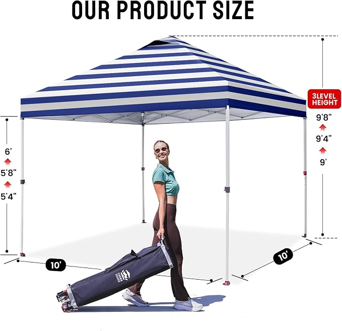 CROWN SHADES 10x10 Pop Up Canopy - Image 6