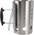 Agatige Charcoal Grill Chimney Starter, Stainless Steel Portable Charcoal by ExploreFromOrfaty