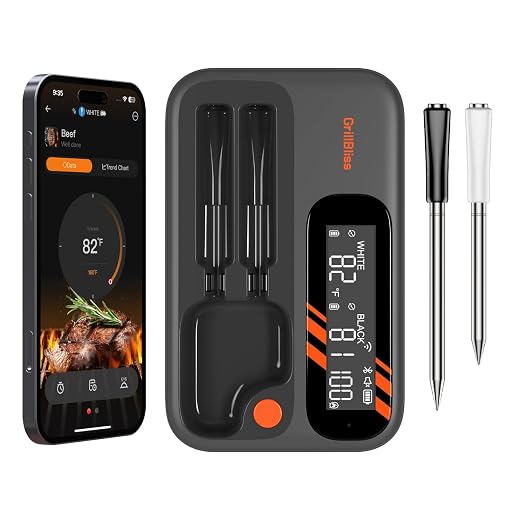 Wireless Meat Thermometer - 5G Wi-Fi and 5.4 Bluetooth Meat Thermometer Digital by Unknown