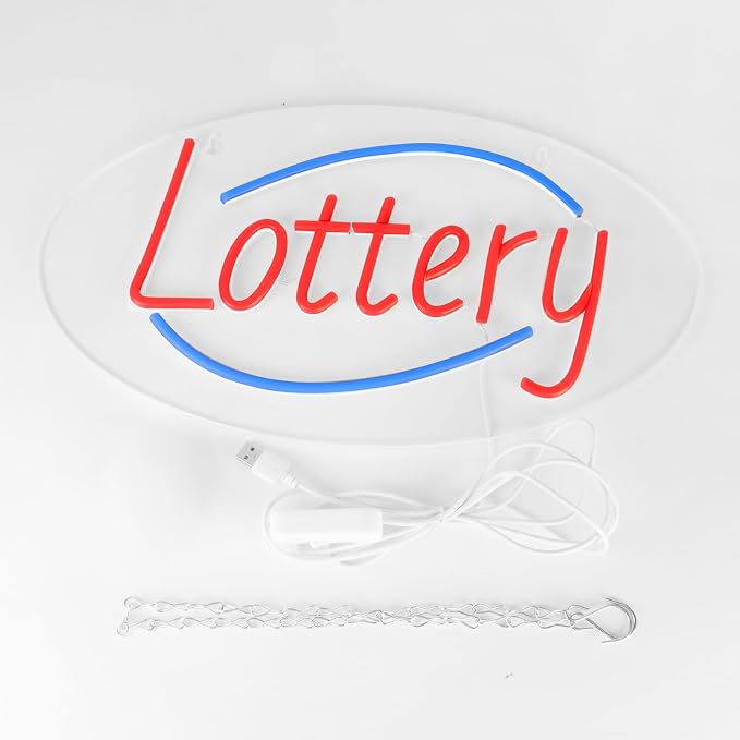 JFLLamp Lottery Neon Signs for Wall Decor Neon Lights for Business Led Signs - Image 3