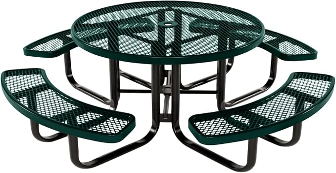 COATEDOUTDOORFURNITURE Heavy-Duty Portable Outdoor Kids Table by CoatedOutdoorFurniture