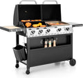 Sophia & William Propane Gas Grill and Griddle Combo by SophiaWilliam