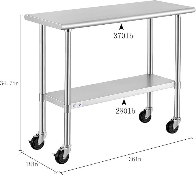 ROCKPOINT Stainless Steel Table - Image 4