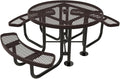 COATEDOUTDOORFURNITURE Heavy-Duty Portable Outdoor Picnic Table by CoatedOutdoorFurniture