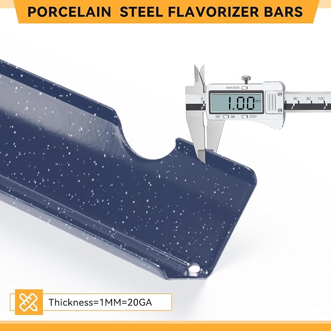 17.1 Inch Porcelain Steel Flavorizer Bars - Image 7