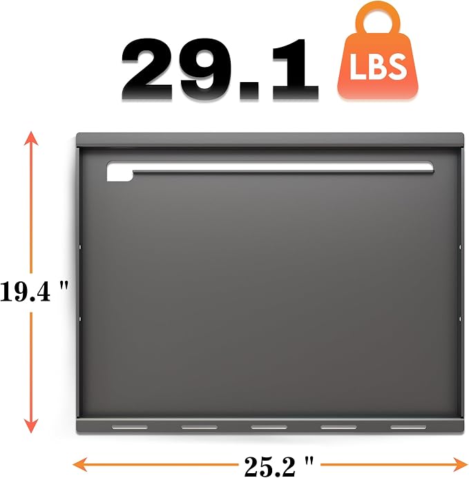 Full Size Griddle for Weber Genesis 300 Grill E310, E320-6788 Full Size Griddle - Image 7
